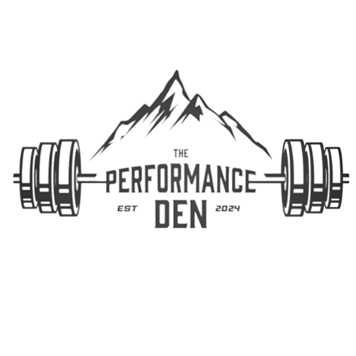 The Performance Den Logo Black